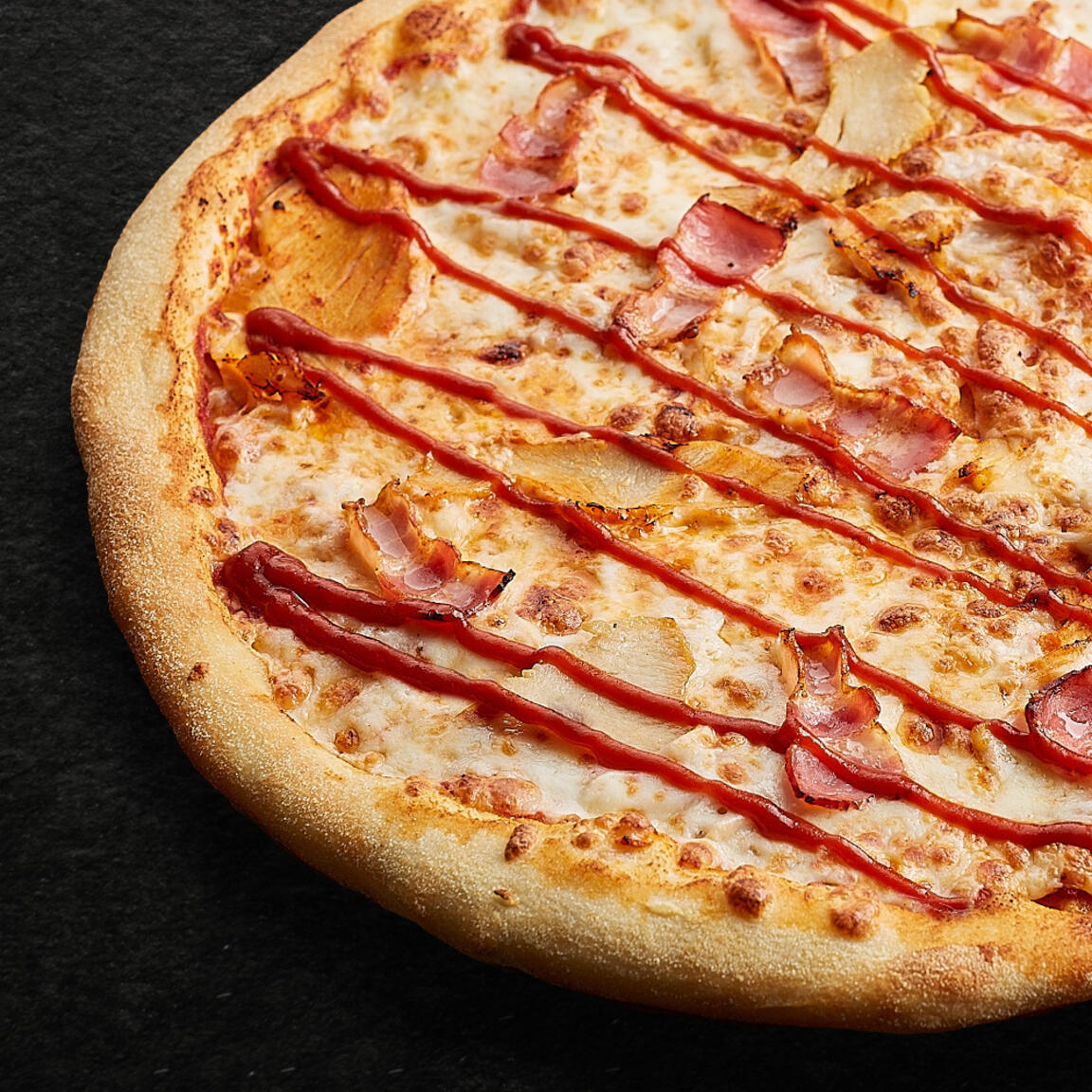 Курица BBQ  с беконом