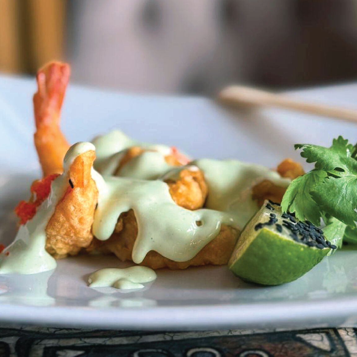 Креветки васаби