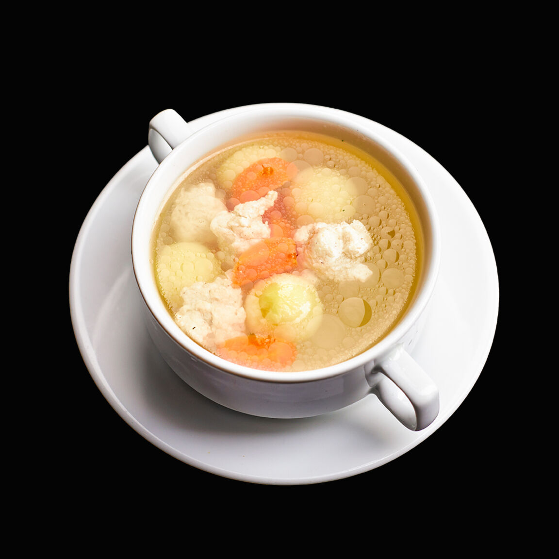 Суп фрикадельки