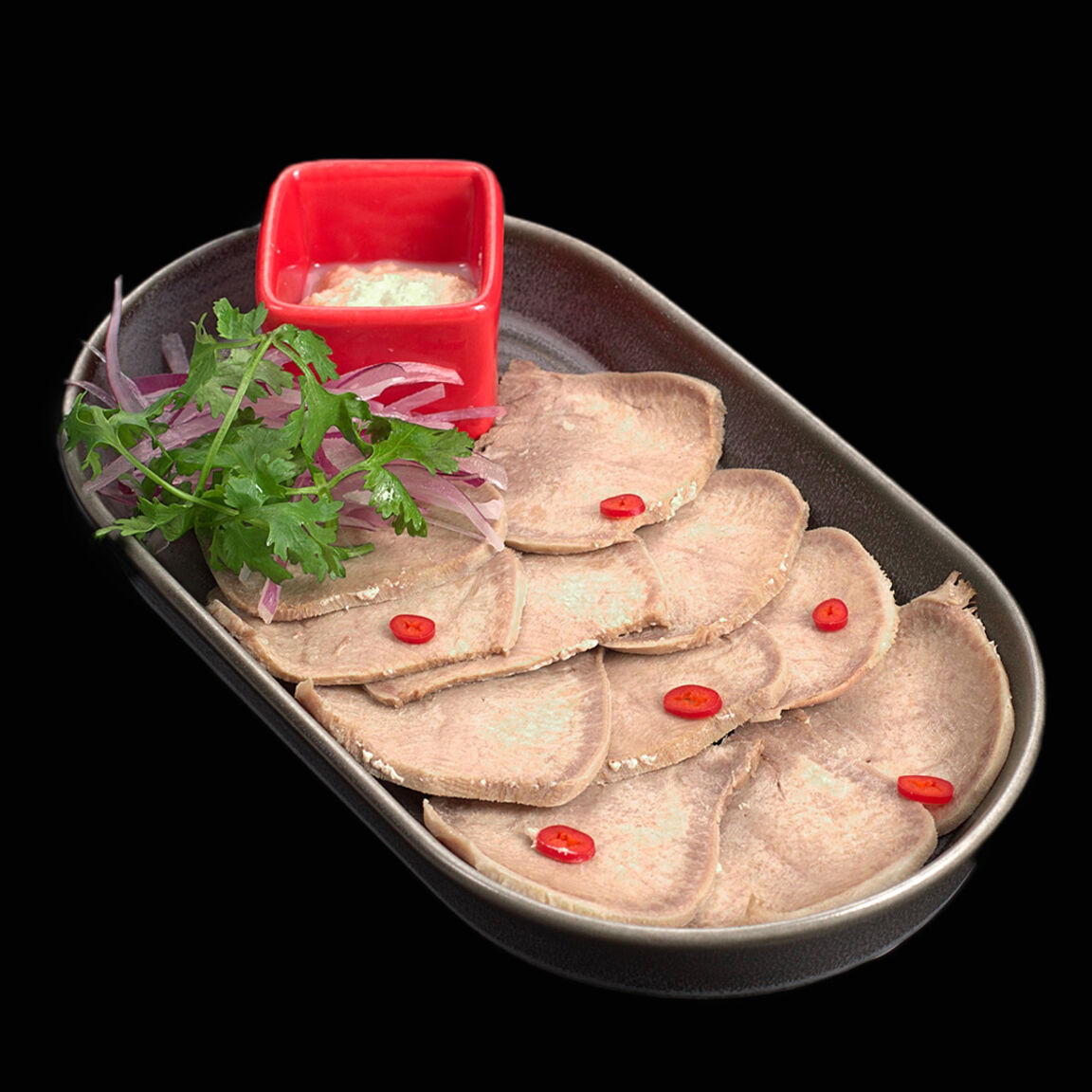 Язык говяжий с хреном