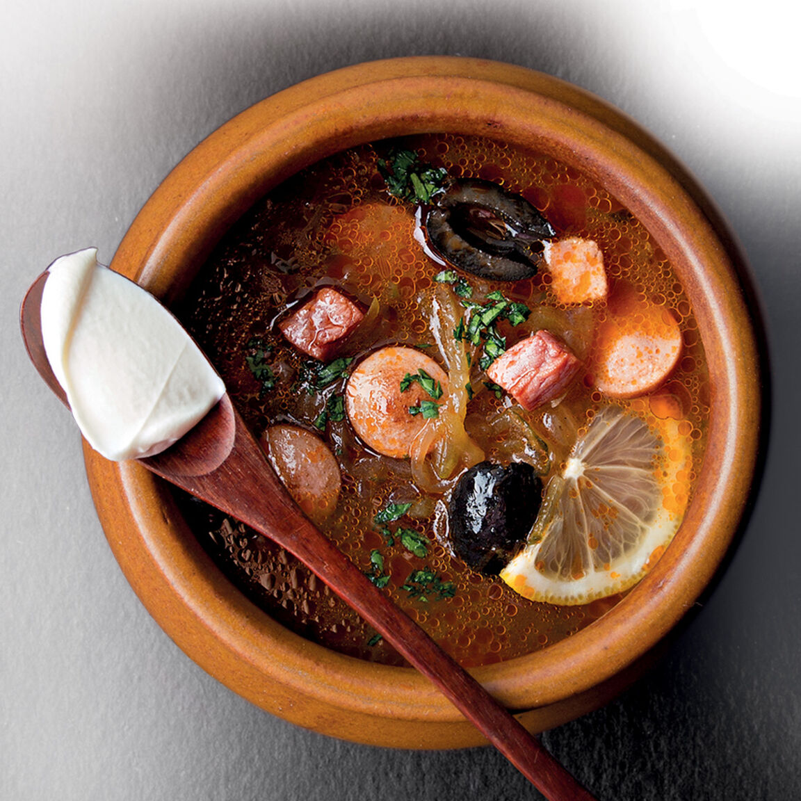 Солянка мясная