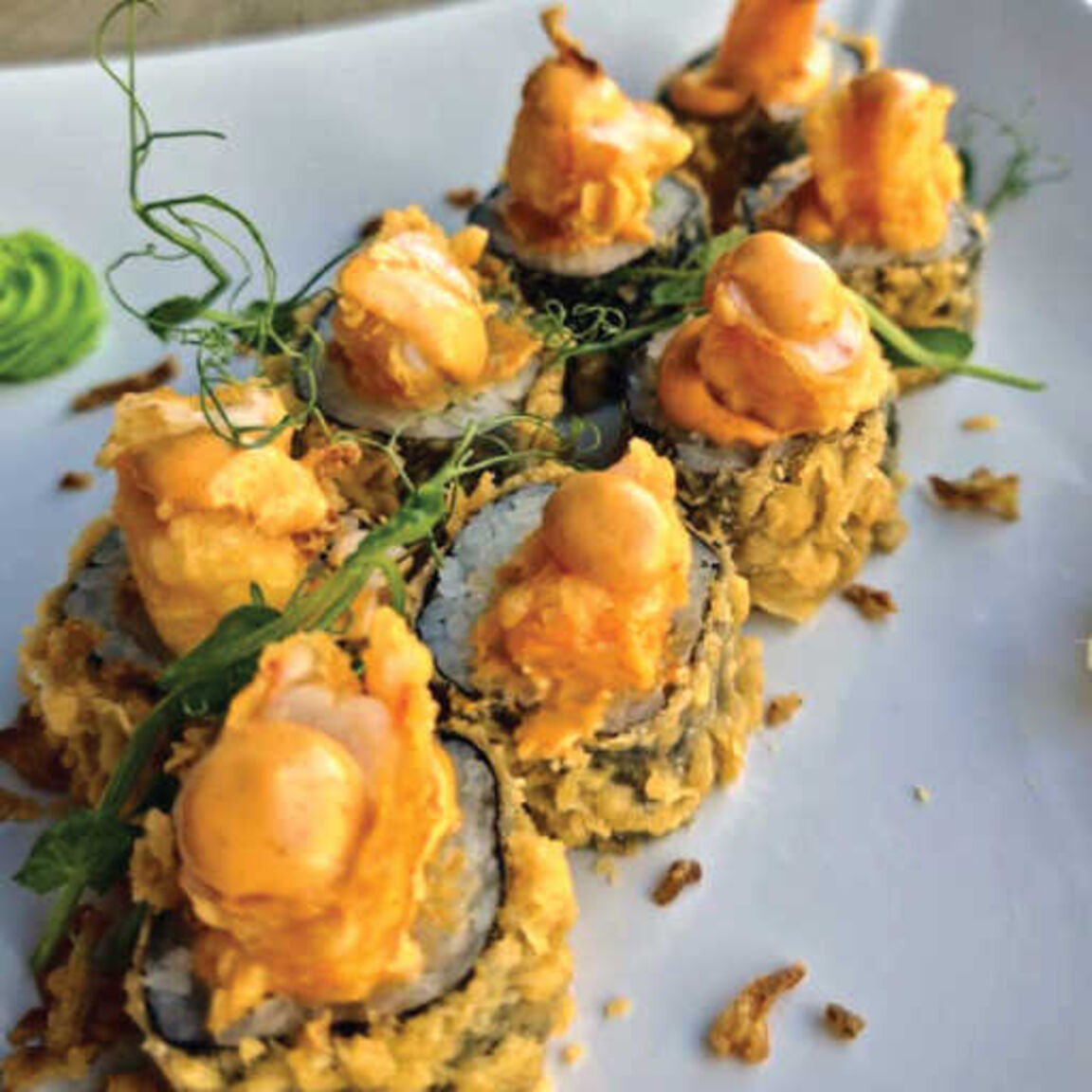 Спайси криспи ролл